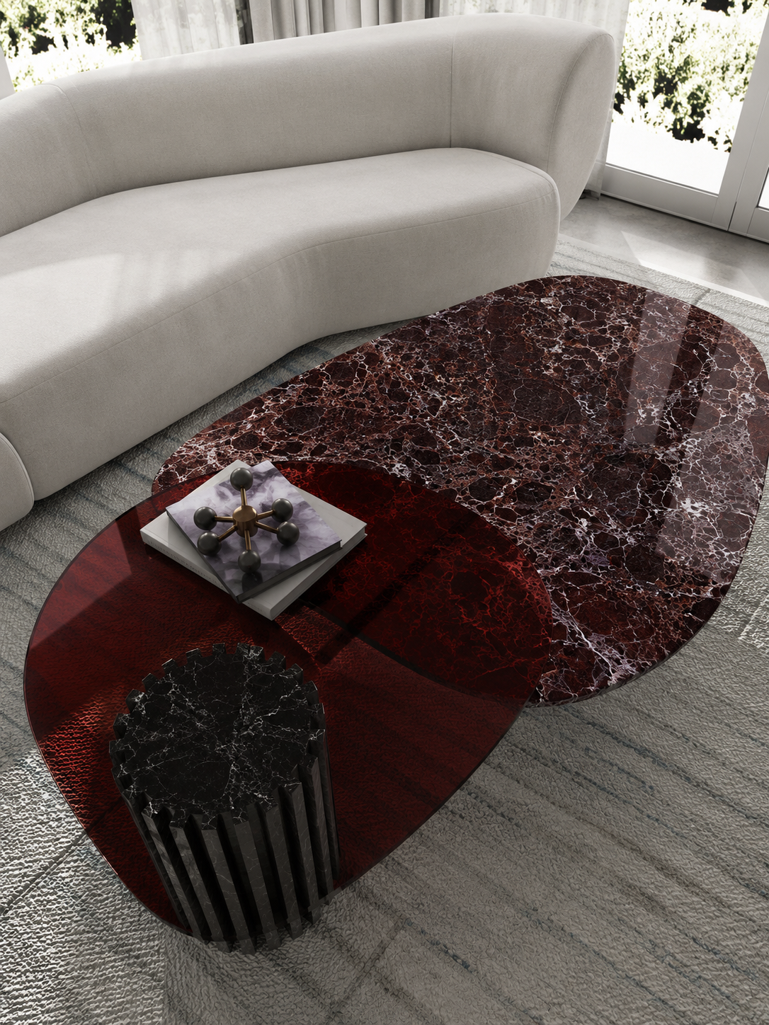 Red rosso tables