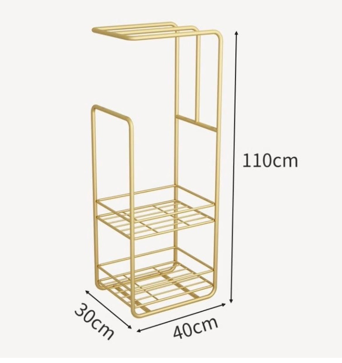 Luxury Towel & Accessories Rack