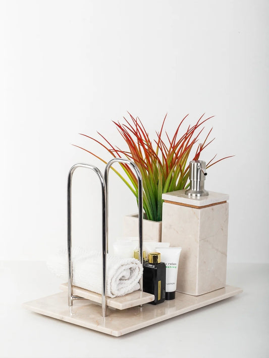 Royal Bathroom Marble Set Crema Marfil