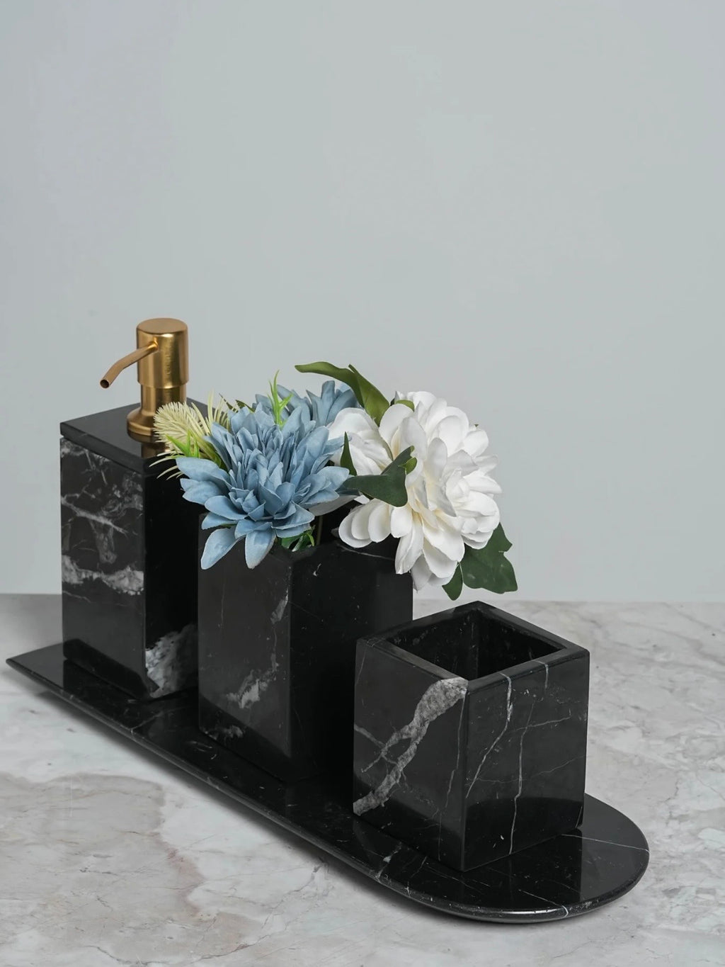 Marble vanity set