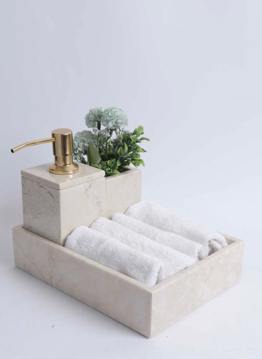 101 marble set Botticino Beige