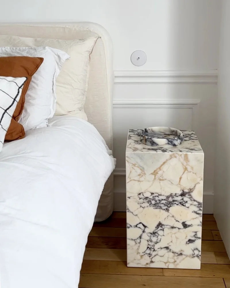 Natural Marble Pedestal( available in 3 sizes )