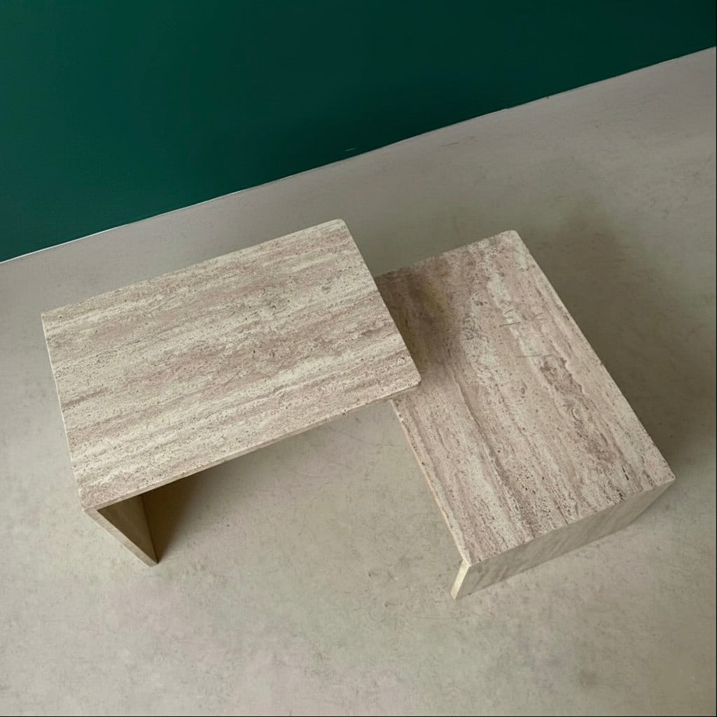 travertine table