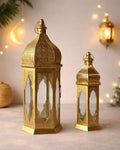 Medina Gold Lantern Set 2 Pieces
