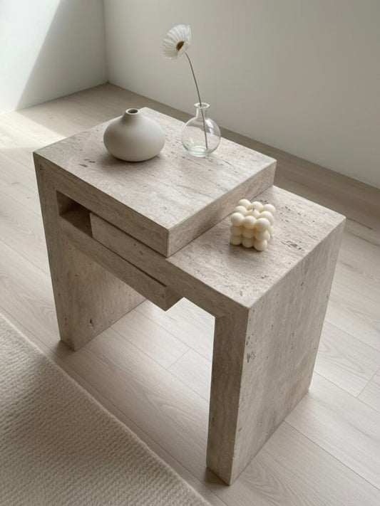 Travertine Coffee table
