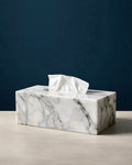Marble Tissue Box - Calcatta