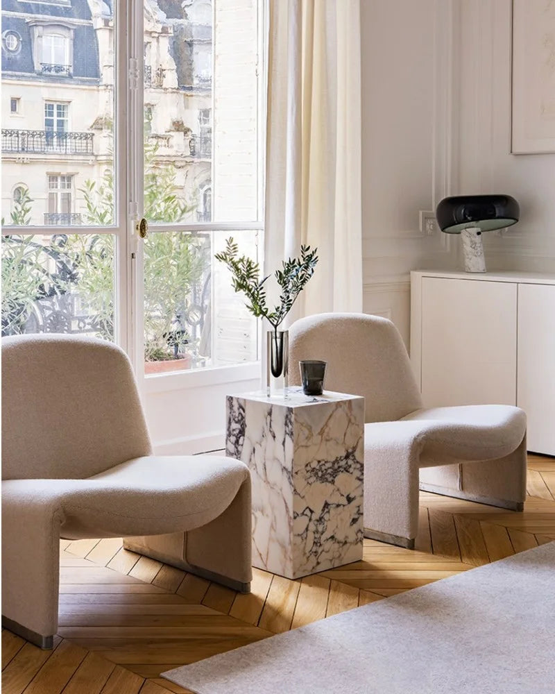Natural Marble Pedestal( available in 3 sizes )