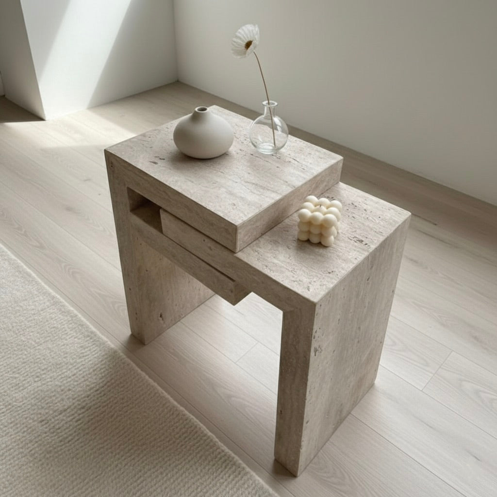 Travertine Coffee table