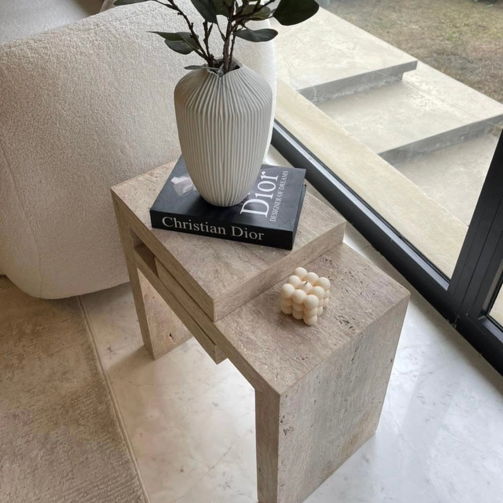 Travertine Coffee table