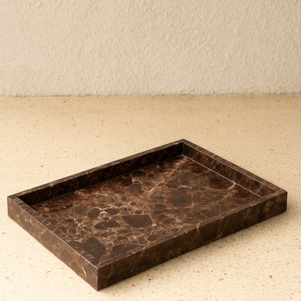 Tray dark emperador