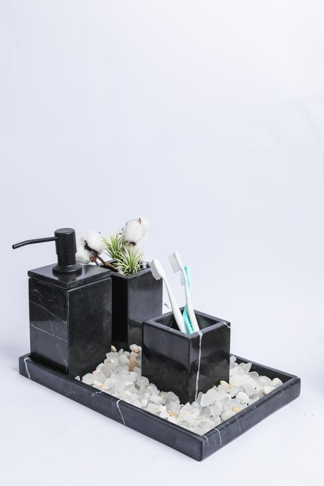Marble Bathroom Set | 4-Piece Vanity