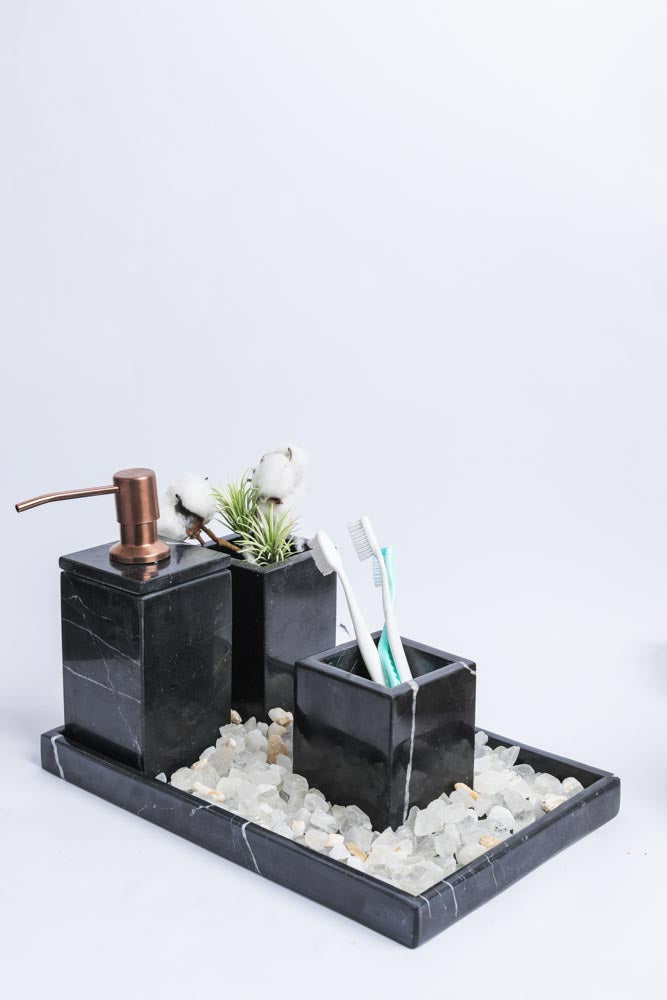Marble Bathroom Set | 4-Piece Vanity