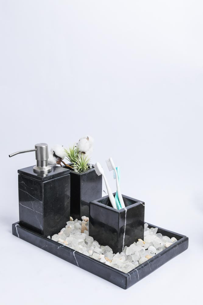 Marble Bathroom Set | 4-Piece Vanity