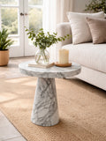 Marble Calacatta side table