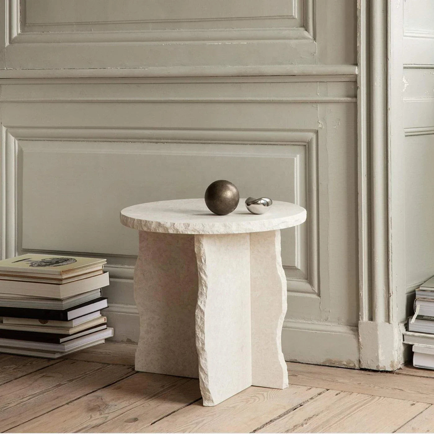 Marble side table