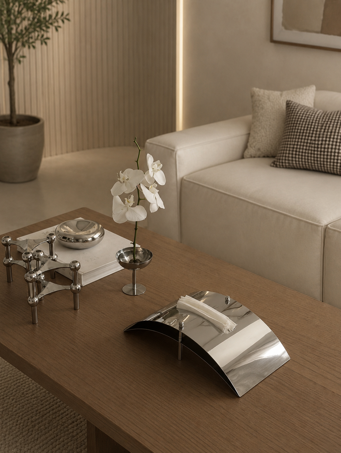 Stainless Tissue holder