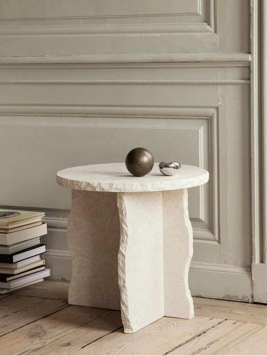Marble side table