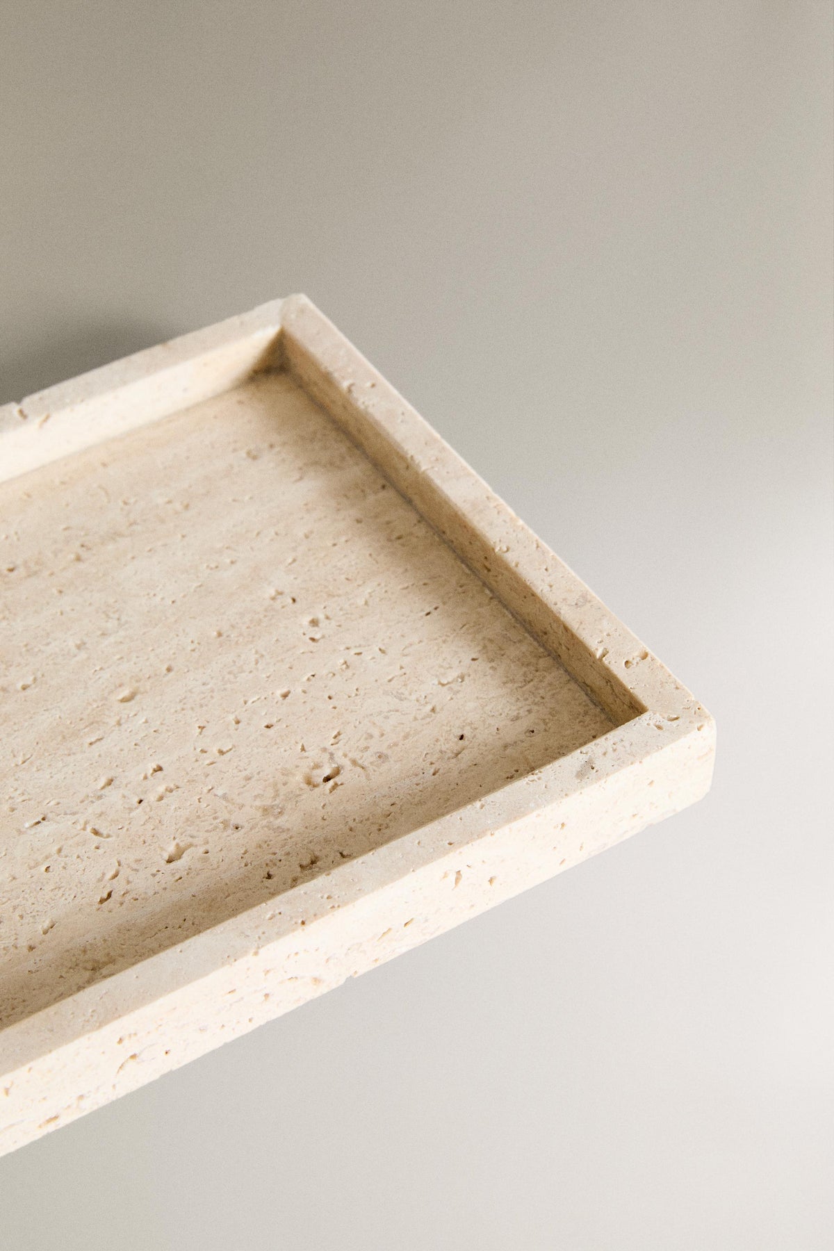 Tray travertine