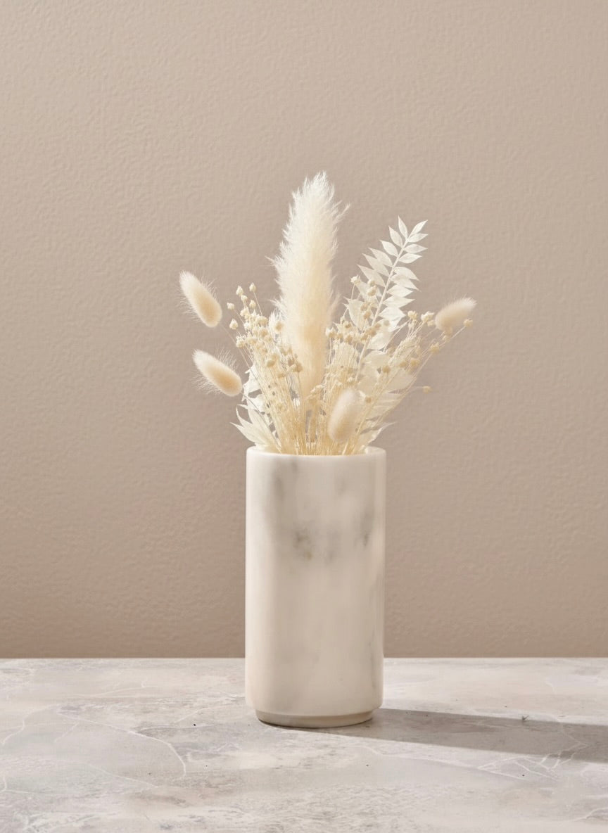 White Marble Vase