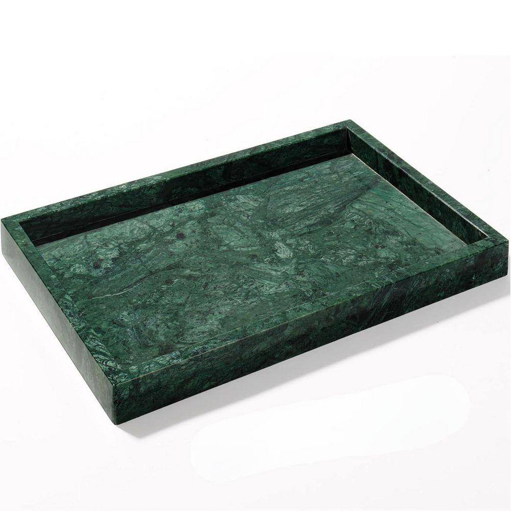 green marble Tray