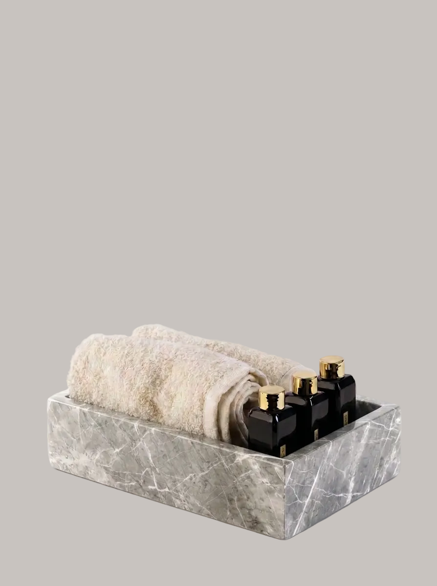 Marble Towels BOX Holder