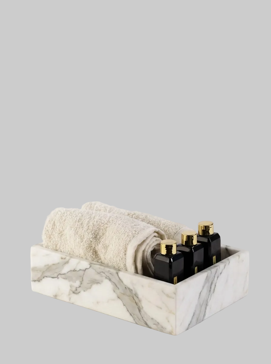 Marble Towels BOX Holder