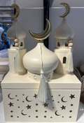Royal Dome Ramadan Lantern – Premium Imported Metal Decor (Non-Peel Finish)