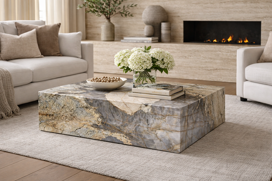 PATAGONIA Rectangular Quartzite Coffee Table