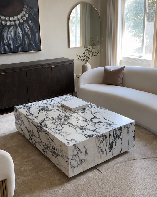 Calacatta viola Marble Coffee Table