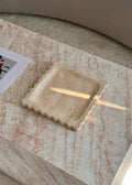 Petra travertine tray