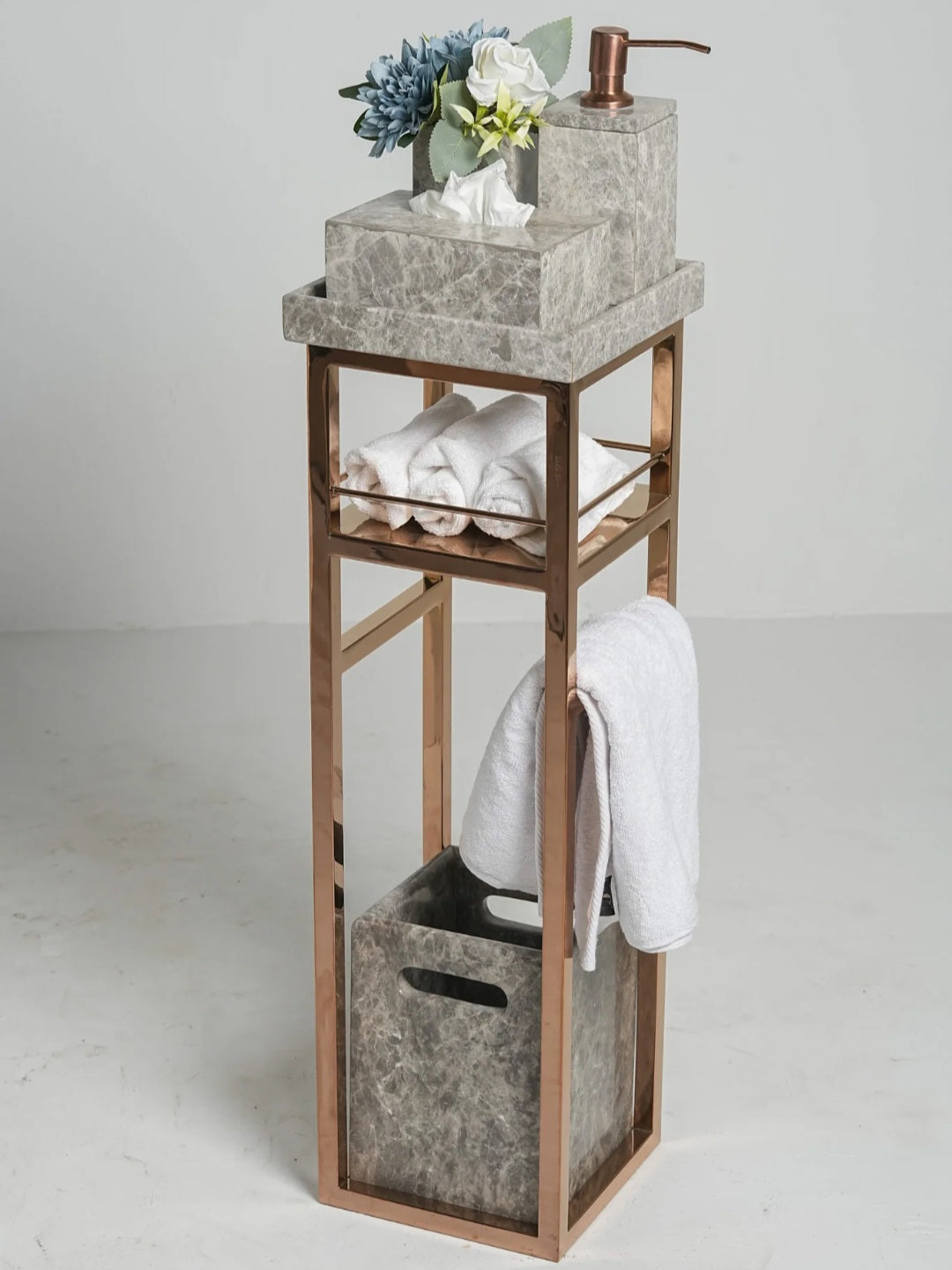Mini Imperial Marble Bath Set