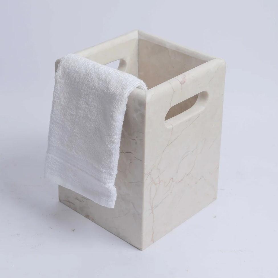 Laundry Marble towels basket