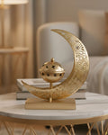 Luxury Crescent Moon Ramadan Hospitality Set – Modern Gold & Cream Decor