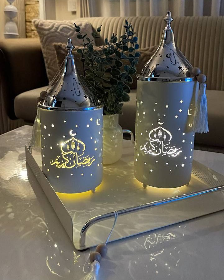 🌙 Ramadan Kareem Modern Incense Burner