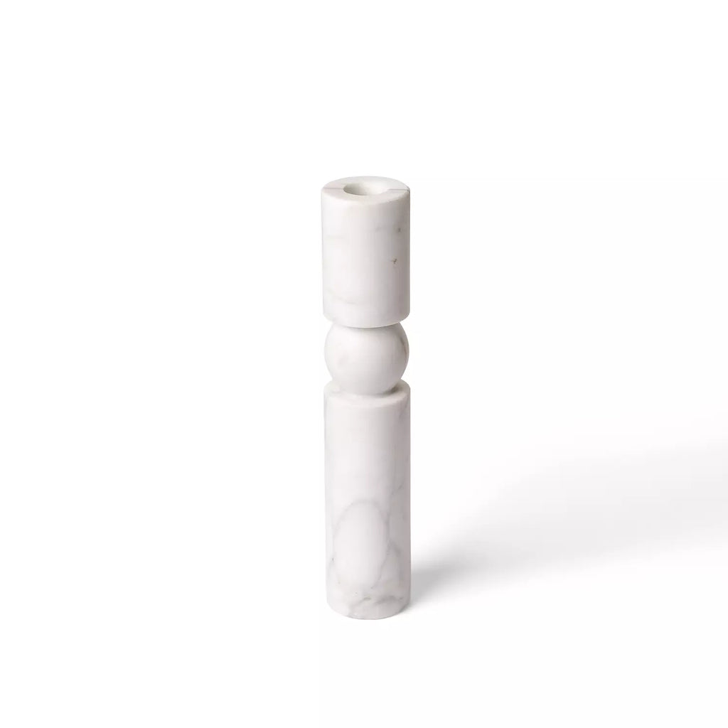 Calacatta Candle Holder – The Luxury of Natural Marble ( Set Of Two )