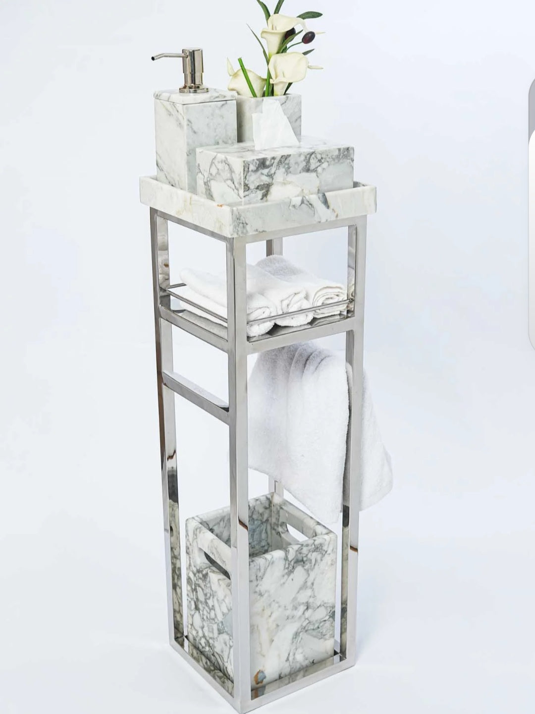 Mini Imperial Marble Bath Set