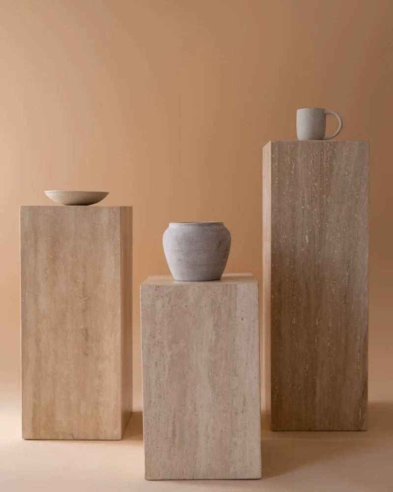 Blush Beige Pedestal( available in 3 sizes )