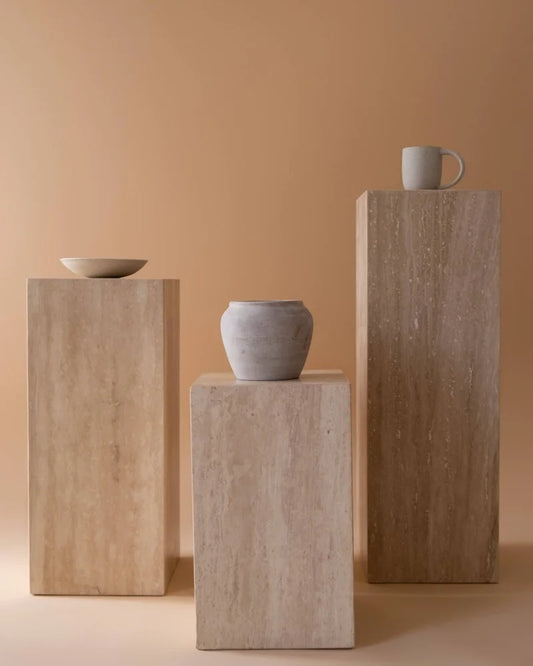 Blush Beige Pedestal( available in 3 sizes )
