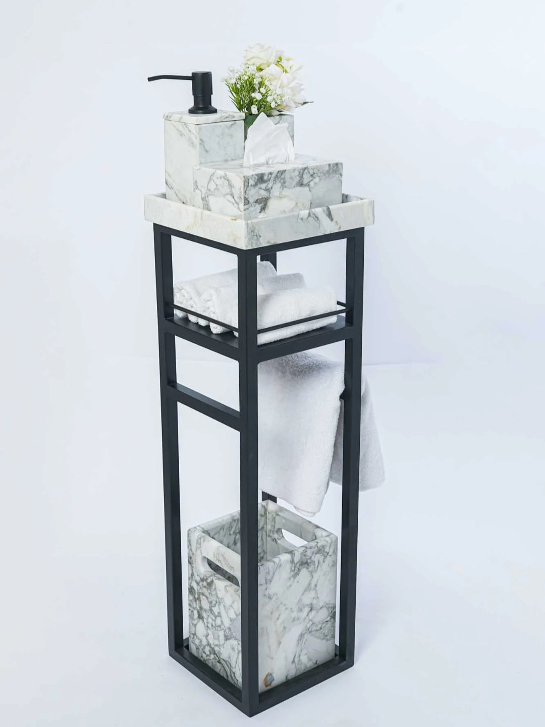 Mini Imperial Marble Bath Set