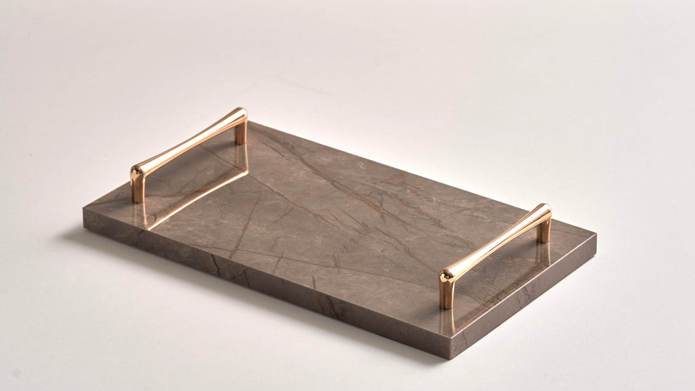 Alike Marble Elegance Serving Tray Set – 3 Pieces of Luxury Faux Marble