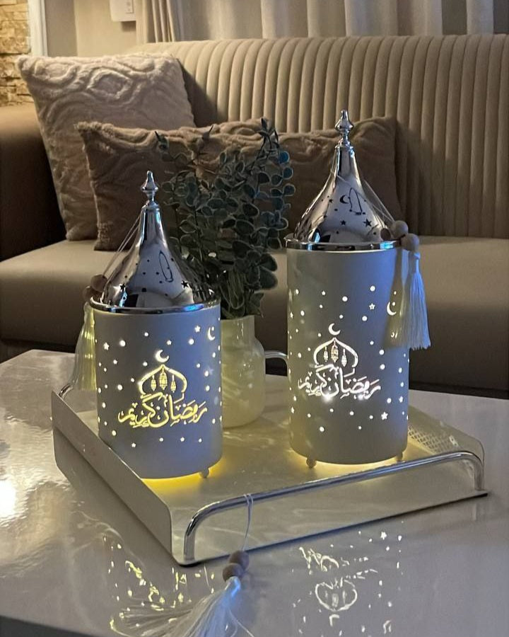 🌙 Ramadan Kareem Modern Incense Burner