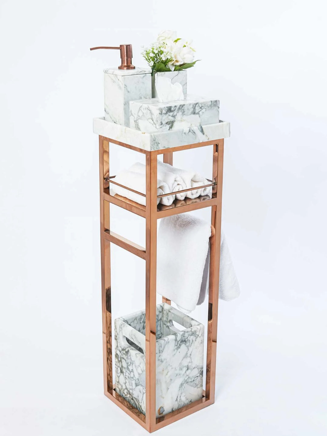 Mini Imperial Marble Bath Set