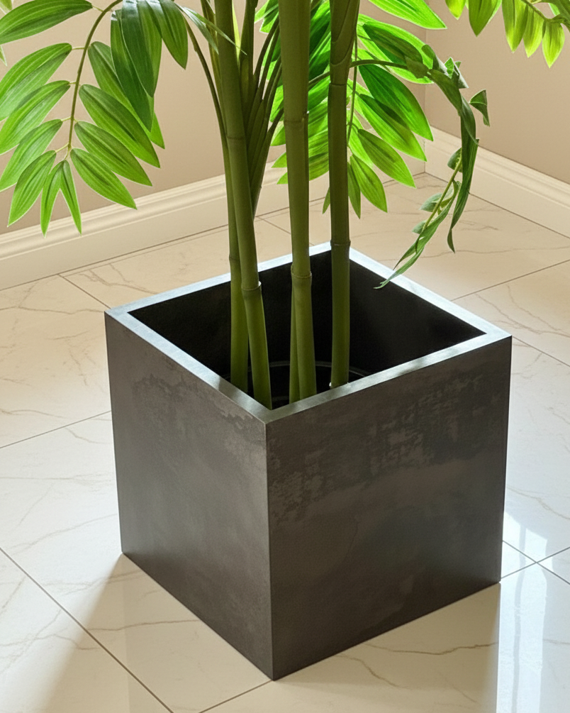Charcoal plant pot Alike Marble