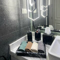 Elegant Black Marble Vanity Tray – Timeless Luxury for Your Home