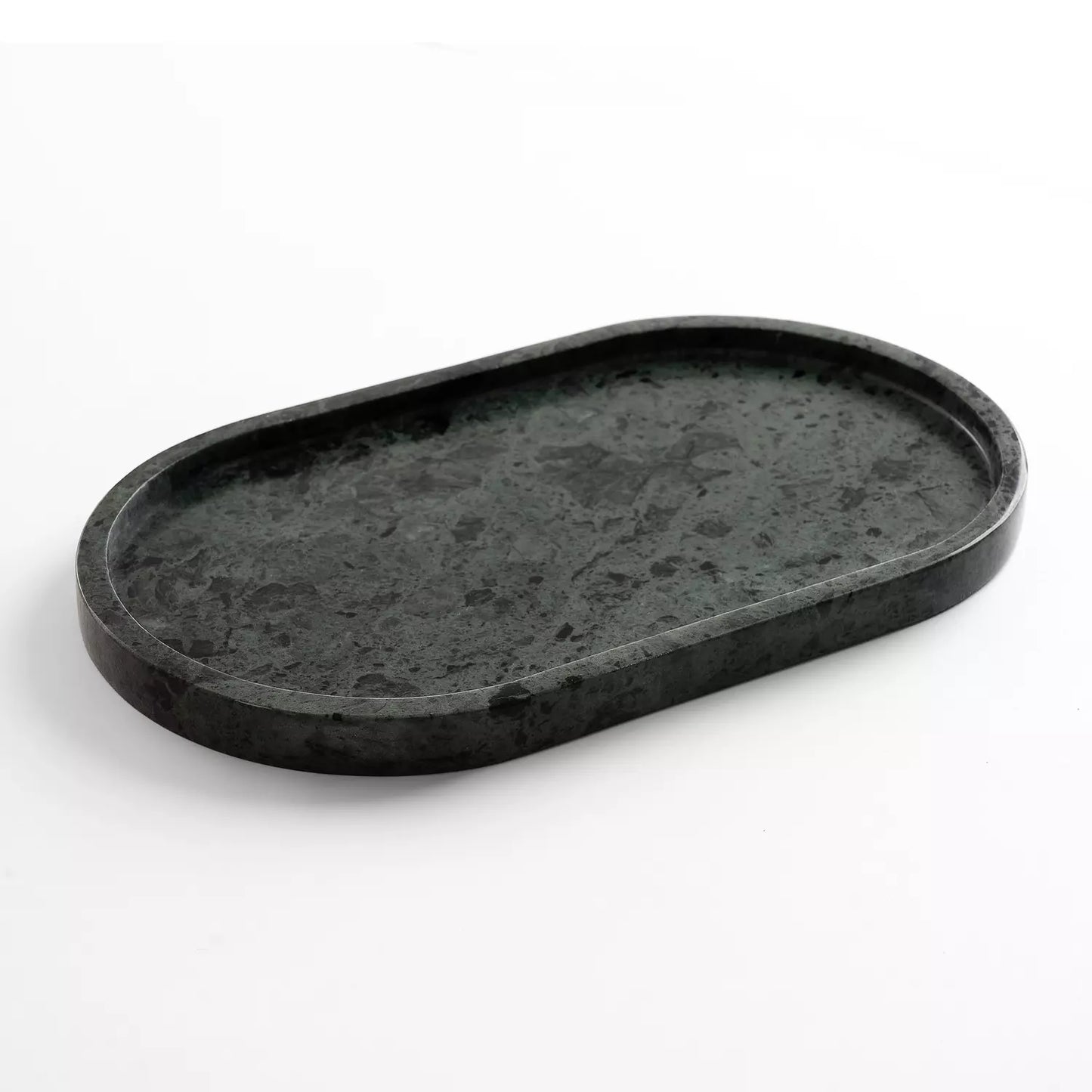 Emerald Green Marble Tray | Timeless Forest Elegance (Two Sizes )
