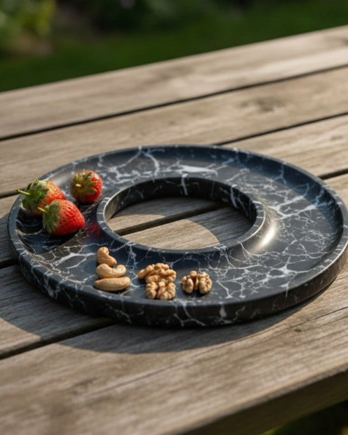Black Marble tray