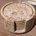 Fossil Marble Coaster