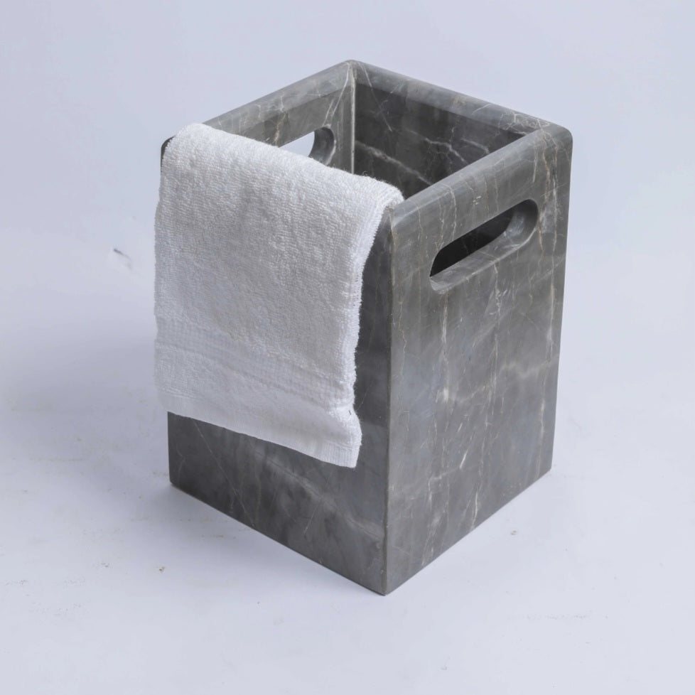 Laundry Marble towels basket