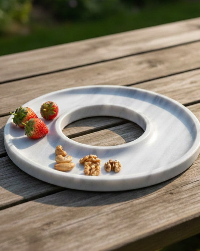 White Marble tray